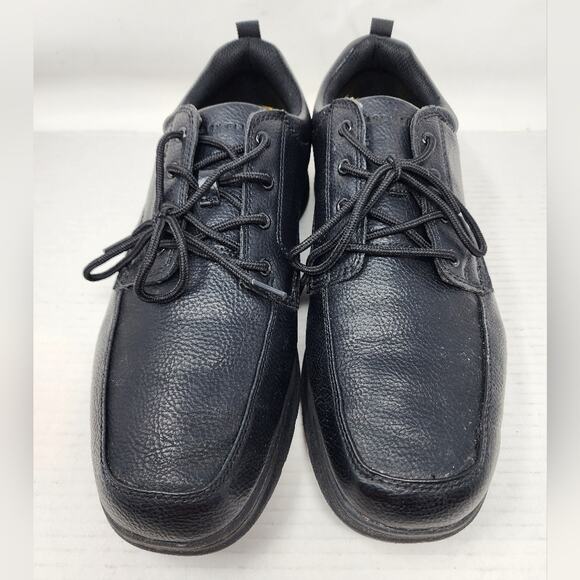 Perry Ellis Portfolio Men's Black Shoes Lace up Eldridge Ultra Foam Comfort 11 - Picture 3 of 10